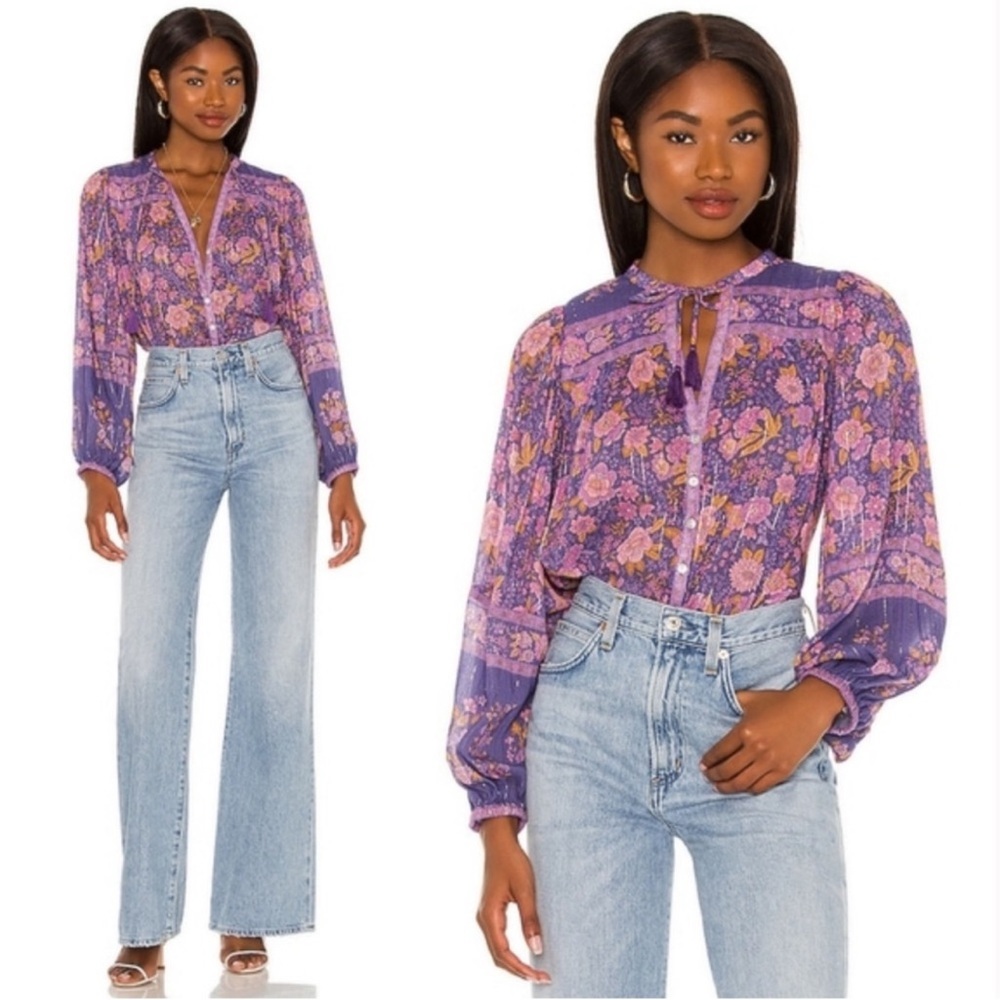 Spell Juniper Top Purple Small